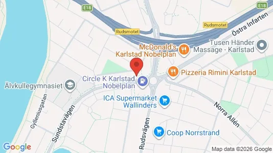 Apartments for rent i Karlstad - kort over placeringen