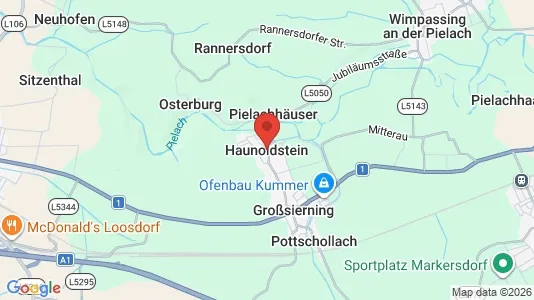 Apartments for rent i Haunoldstein - kort over placeringen
