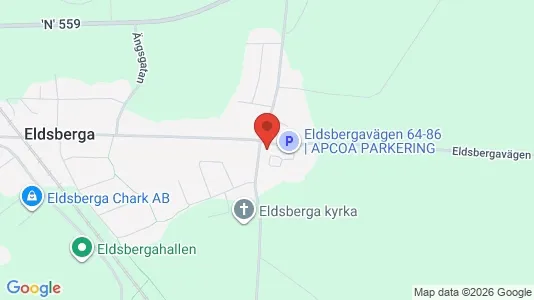 Apartments for rent i Halmstad - kort over placeringen