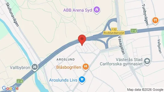Apartments for rent i Västerås - kort over placeringen