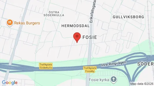 Apartments for rent i Fosie - kort over placeringen