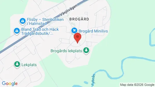 Apartments for rent i Halmstad - kort over placeringen
