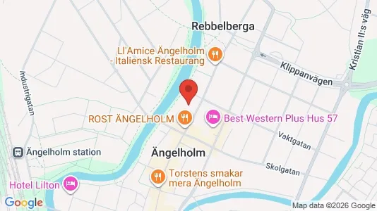 Apartments for rent i Ängelholm - kort over placeringen