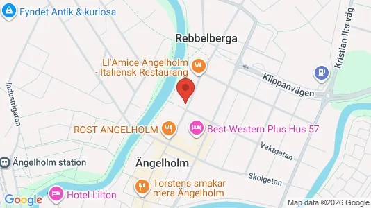 Apartments for rent i Ängelholm - kort over placeringen