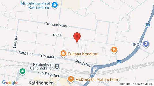 Apartments for rent i Katrineholm - kort over placeringen