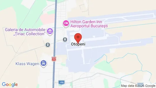 Apartments for rent i Otopeni - kort over placeringen