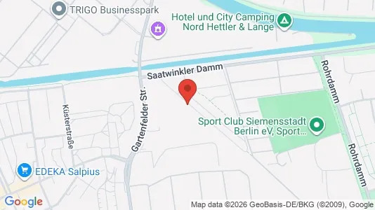 Apartments for rent i Berlin Spandau - kort over placeringen