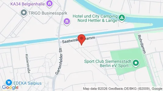 Apartments for rent i Berlin Spandau - kort over placeringen