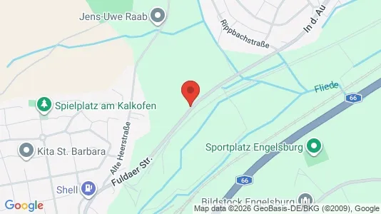 Apartments for rent i Fulda - kort over placeringen