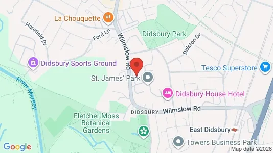 Apartments for rent i Manchester - Lancashire - kort over placeringen
