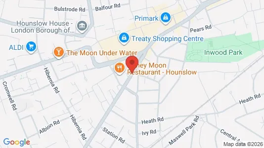 Apartments for rent i Hounslow - Middlesex - kort over placeringen