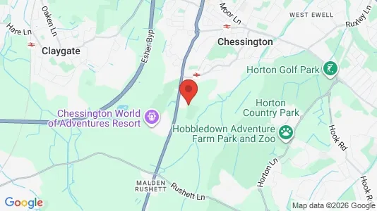 Houses for rent i Chessington - Surrey - kort over placeringen