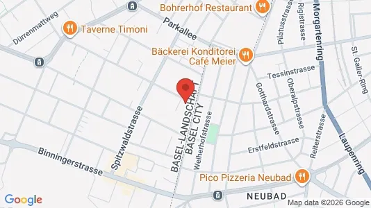 Apartments for rent i Arlesheim - kort over placeringen