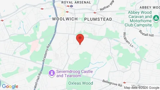 Apartments for rent i London SE18 - kort over placeringen