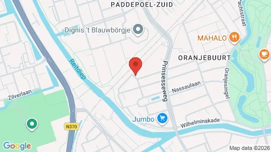 Apartments for rent i Groningen - kort over placeringen