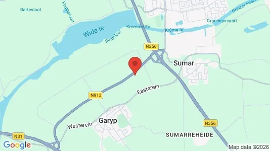 Houses for rent i Tytsjerksteradiel - kort over placeringen