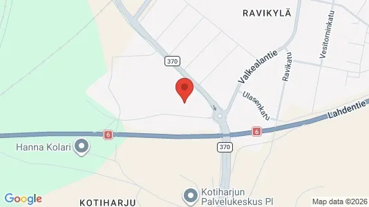 Apartments for rent i Kouvola - kort over placeringen
