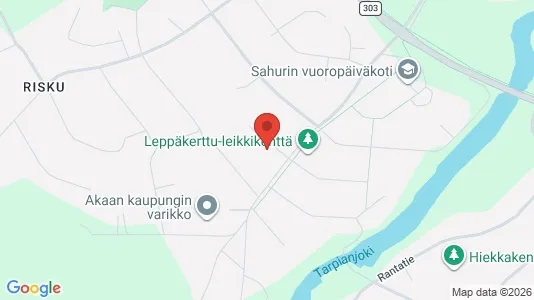Apartments for rent i Akaa - kort over placeringen