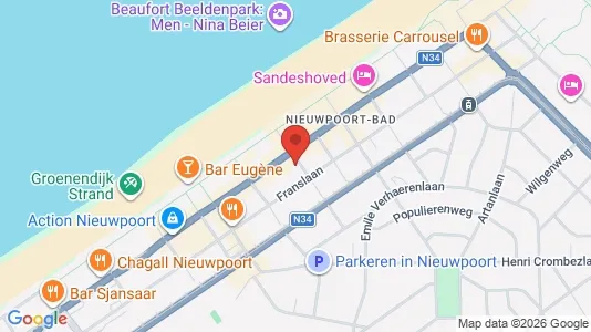 Apartments for rent i Nieuwpoort - kort over placeringen
