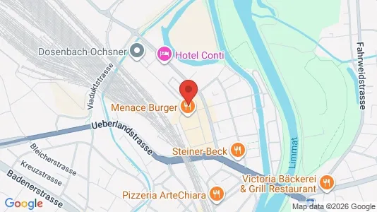 Apartments for rent i Dietikon - kort over placeringen