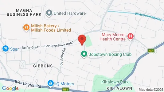 Apartments for rent i Dublin 24 - kort over placeringen