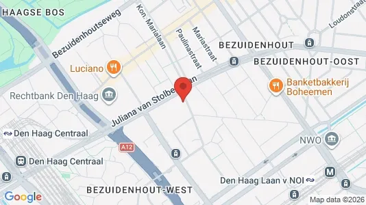 Apartments for rent i The Hague Centrum - kort over placeringen