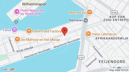 Apartments for rent i Rotterdam Feijenoord - kort over placeringen
