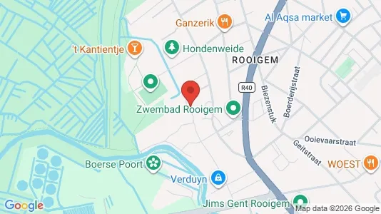 Apartments for rent i Stad Gent - kort over placeringen