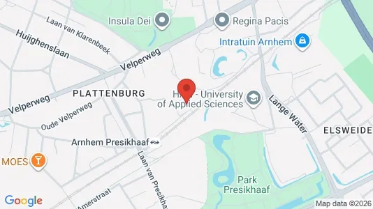 Apartments for rent i Arnhem - kort over placeringen