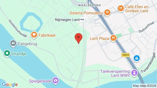 Apartments for rent i Nijmegen - kort over placeringen