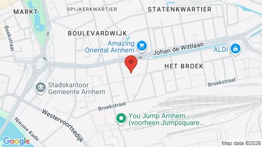 Apartments for rent i Arnhem - kort over placeringen