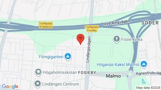Apartments for rent i Fosie - kort over placeringen