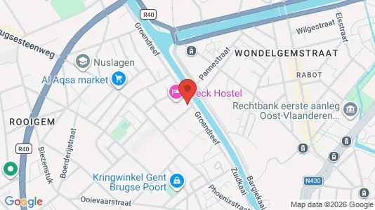 Apartments for rent i Stad Gent - kort over placeringen