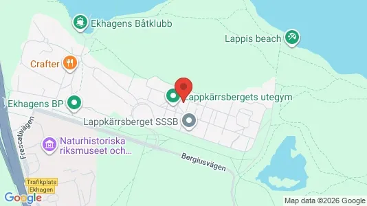 Rooms for rent i Östermalm - kort over placeringen