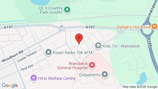 Apartments for rent i Ashington - Northumberland - kort over placeringen