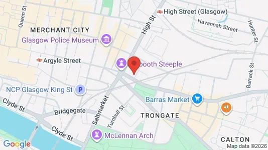 Apartments for rent i Glasgow - Lanarkshire - kort over placeringen