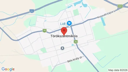 Apartments for rent i Törökszentmiklósi - kort over placeringen