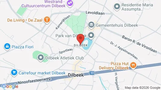 Apartments for rent i Dilbeek - kort over placeringen