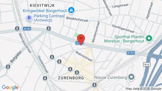 Apartments for rent i Stad Antwerp - kort over placeringen