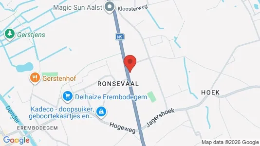 Apartments for rent i Aalst - kort over placeringen
