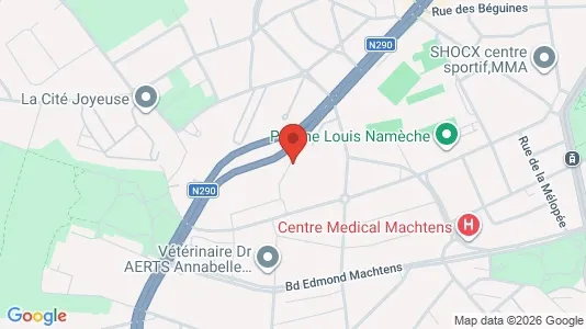 Apartments for rent i Brussels Sint-Jans-Molenbeek - kort over placeringen