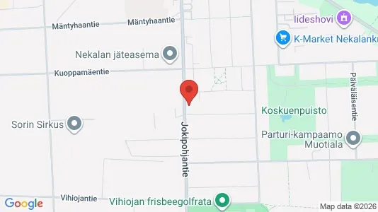 Apartments for rent i Tampere Keskinen - kort over placeringen