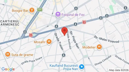 Apartments for rent i Bucharest - Sectorul 3 - kort over placeringen