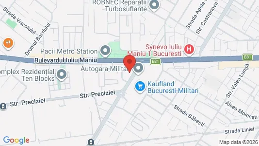 Apartments for rent i Bucharest - Sectorul 6 - kort over placeringen
