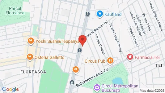 Apartments for rent i Bucharest - Sectorul 2 - kort over placeringen