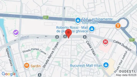 Apartments for rent i Bucharest - Sectorul 3 - kort over placeringen