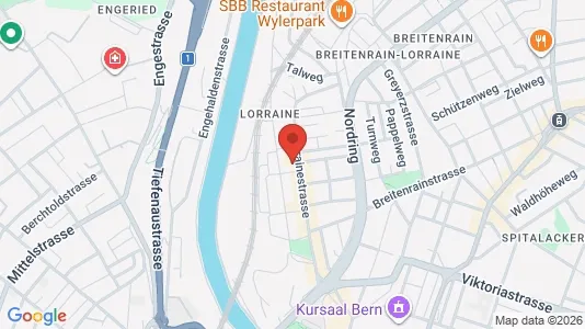 Apartments for rent i Bern-Mittelland - kort over placeringen