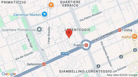 Rooms for rent i Milano Zona 6 - Barona, Lorenteggio - kort over placeringen