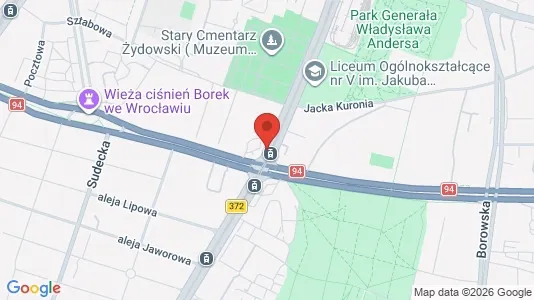 Apartments for rent i Wrocław - kort over placeringen