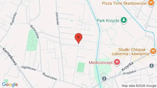 Apartments for rent i Wrocławski - kort over placeringen